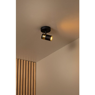 GORIK - Plafon Spot - 1xGU10 - Black 53909/01/30 Lucide